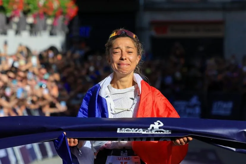 Blandine L'Hirondel a gagné l'UTMB malgré une pathologie qui va la contraindre à se faire opérer