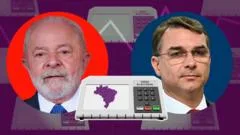 Distância entre Flávio e Lula é de 3 pontos no agregador de pesquisas da BBC