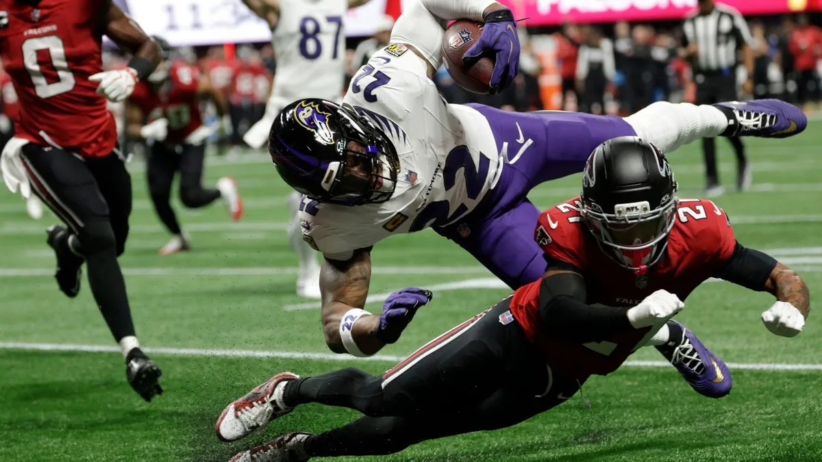 NFL Live Tracker: Ravens vs. Falcons