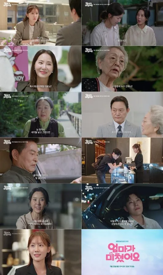 가족 위해 산 김희정vs자신 위해 산 강경헌, 극과 극 엄마들의 이야기(‘엄마가미쳤어요’)