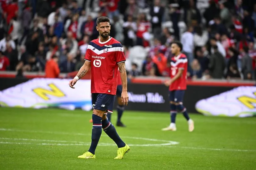 Olivier Giroud, Tanguy Nianzou et Nabil Bentaleb titulaires avec Lille contre Le Havre en Ligue 1