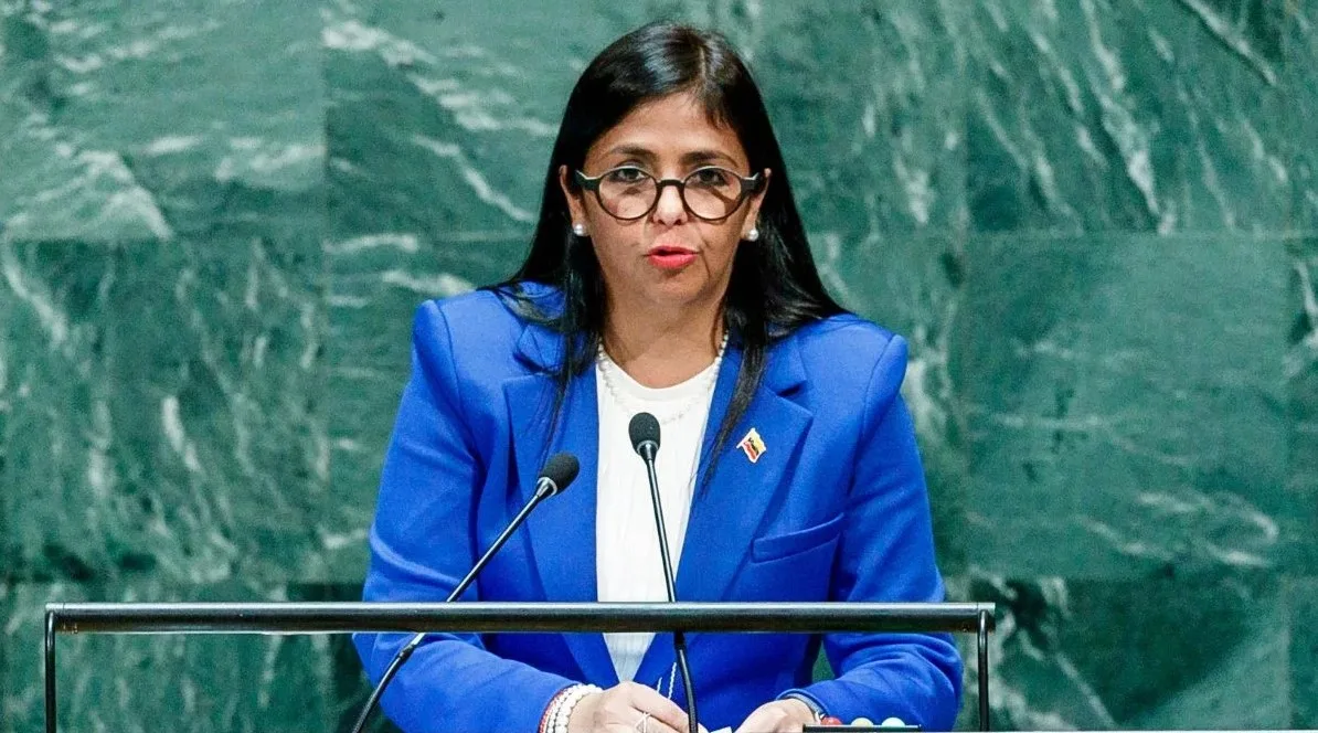 Chavismo confirmó la participación de Delcy Rodríguez en la Asamblea General de la ONU