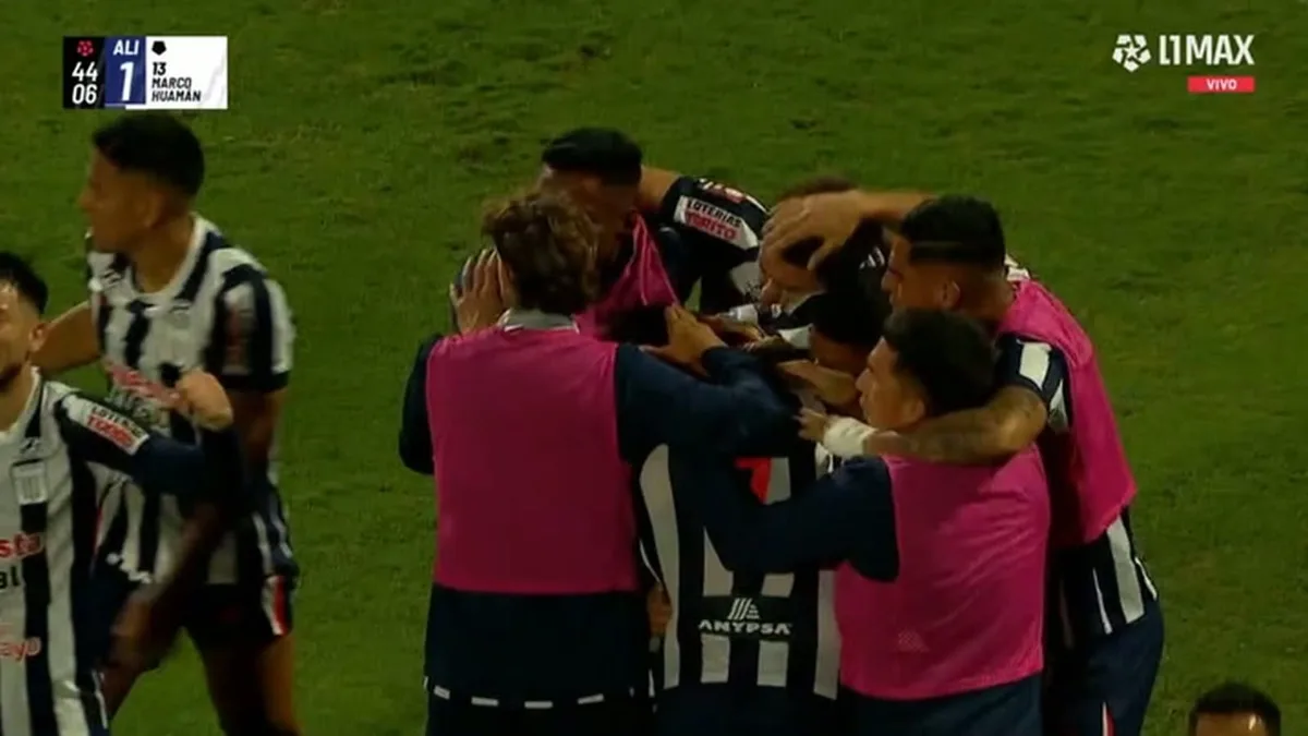 Golazo de Marco Huamán, con violento remate desde fuera del área, en Alianza Lima vs ADT por Torneo Clausura 2026