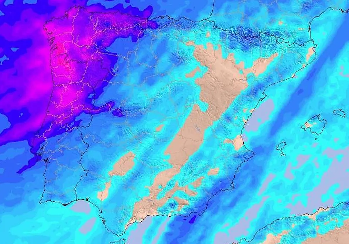 La Aemet pone en aviso a España por la borrasca que llega en las próximas horas: lluvias, tormentas fuertes y más frío en estas zonas