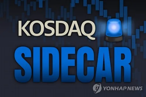 코스닥 4~5% 급락, 매도 사이드카…코스피 보합권