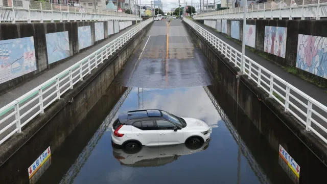Nove mortos no Japão após chuva torrencial e inundações