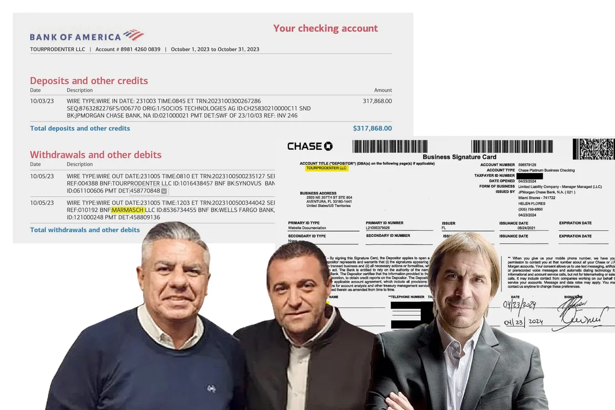 Cruces y maniobras dilatorias en torno a un exhorto a EE.UU. que incluye datos sobre Tapia, Toviggino y la firma de Faroni