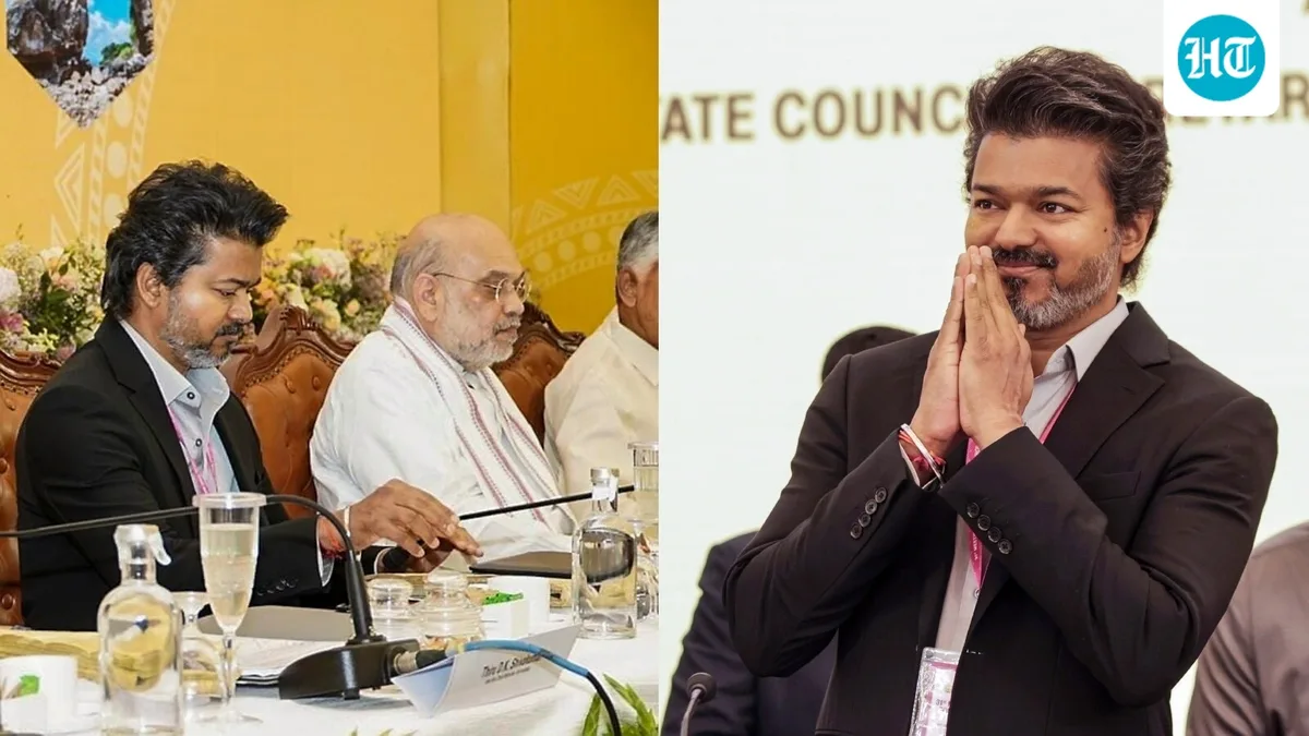 Tamil Nadu CM Vijay keeps three requests before home minister Amit Shah – delimitation, NEET and…