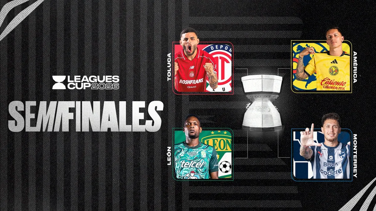 Cuándo se jugarán las semifinales de la Leagues Cup 2026: confirman sedes y horarios de los partidos