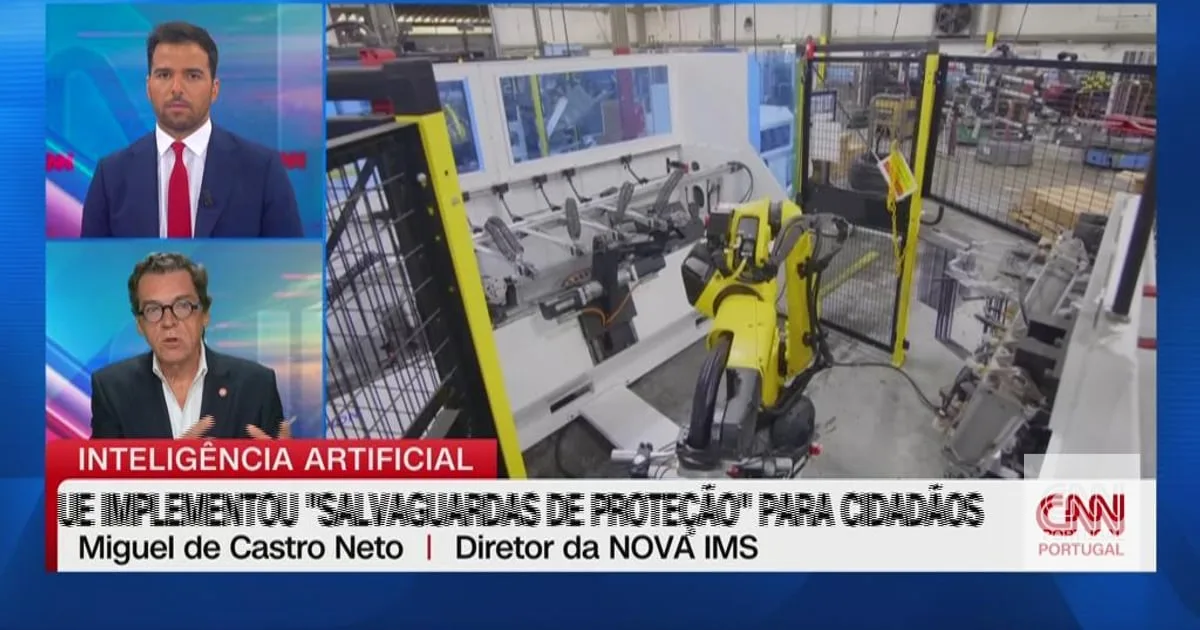 "Teremos de implementar mais salvaguardas. Não podemos correr o risco de ter modelos de Inteligência Artificial que possam colocar em risco serviços e infraestruturas críticas"