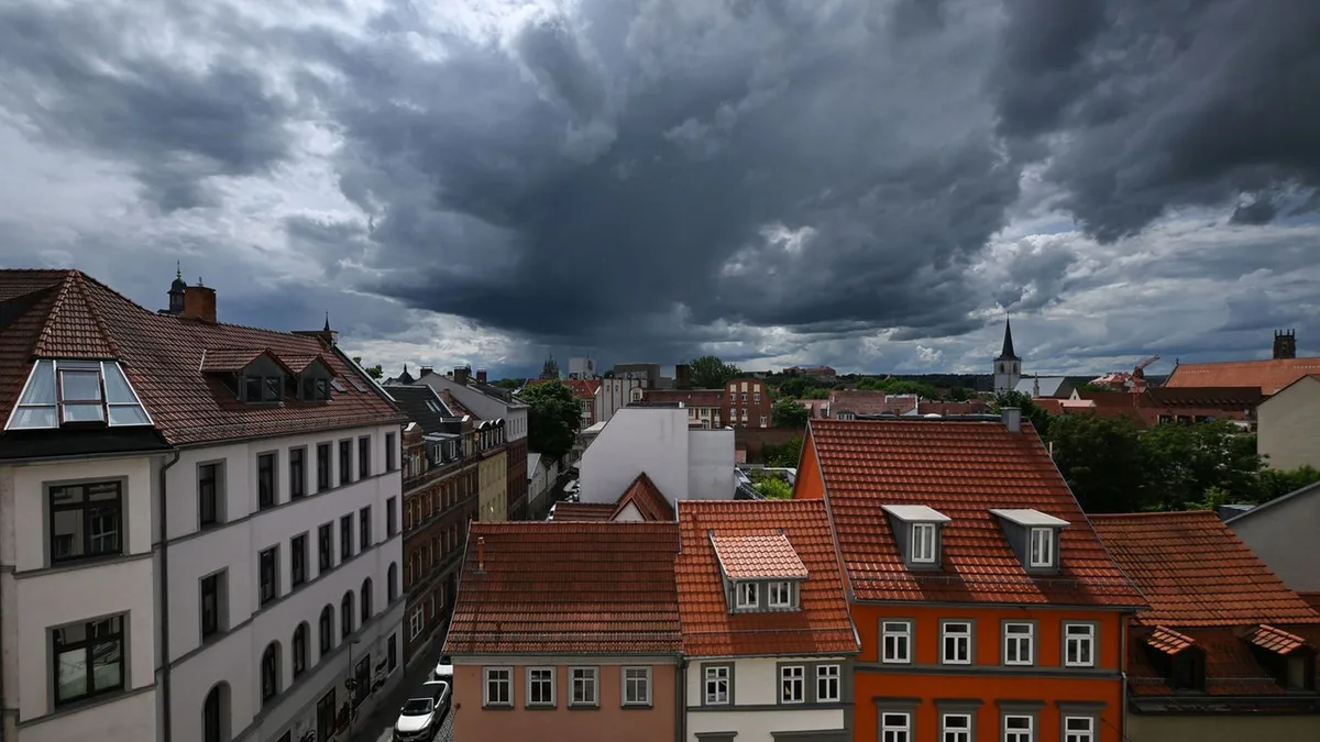 Gewitterschäden: Schwere Unwetter wüten in Thüringen