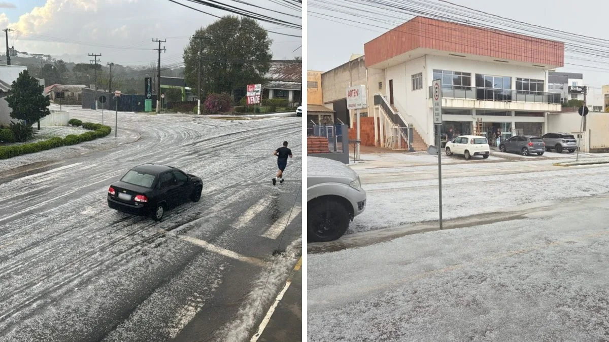 Cidade de SC entra em situação de emergência após temporal de granizo deixar famílias fora de casa