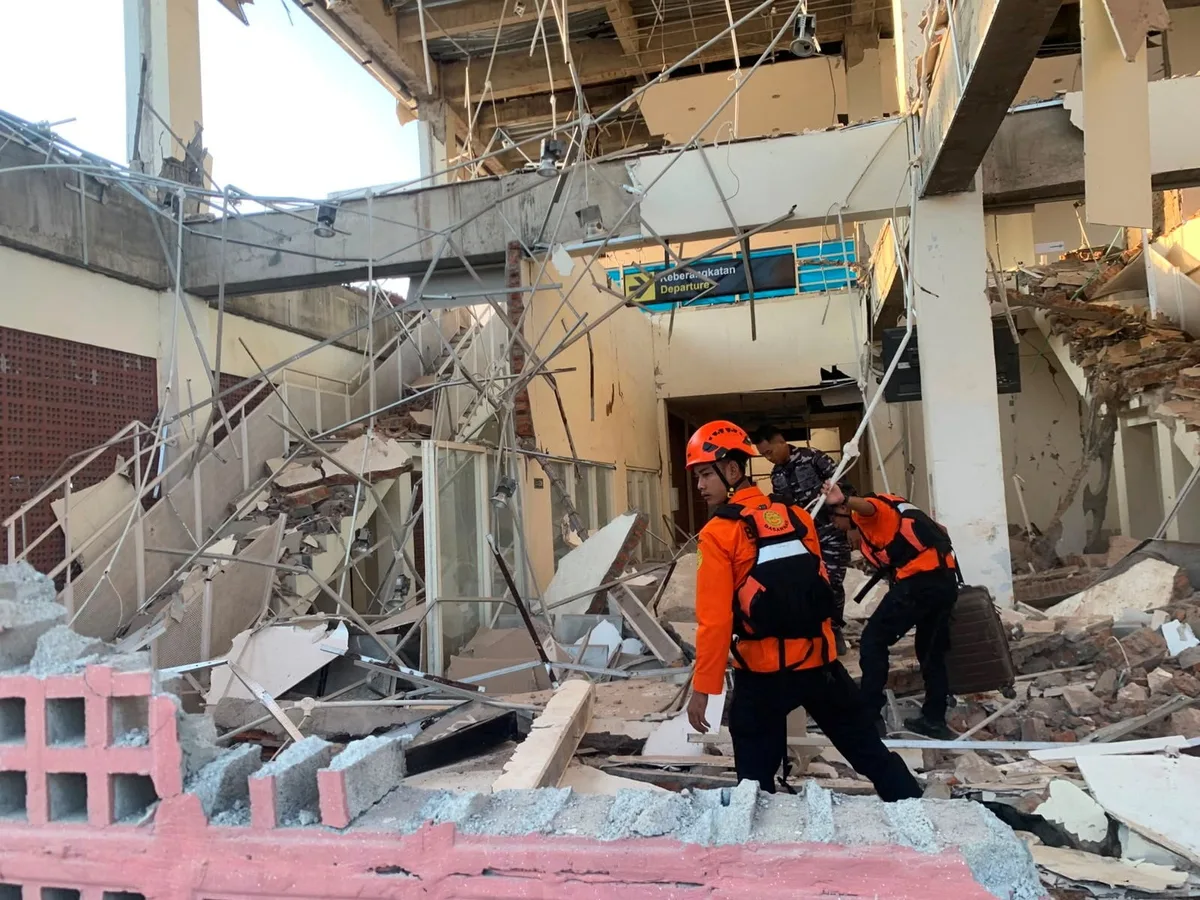 At least five dead after magnitude 7.7 earthquake strikes off Indonesia’s coast