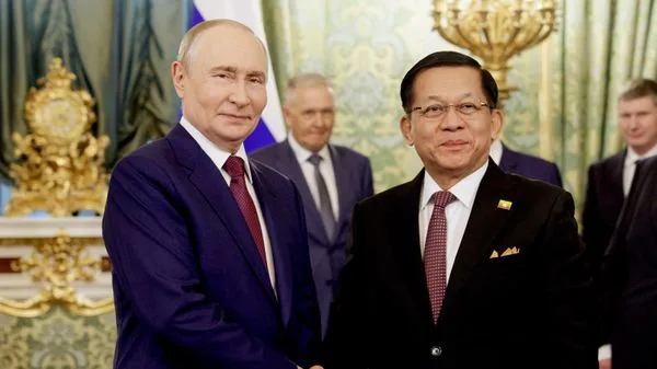 Russia, Myanmar Conduct Two-Thirds of Transactions in Rubles - Putin