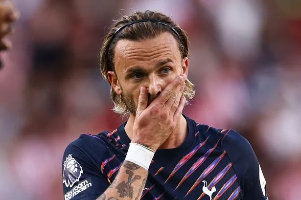 James Maddison suffers fractured shoulder in Tottenham defeat in fresh injury blow