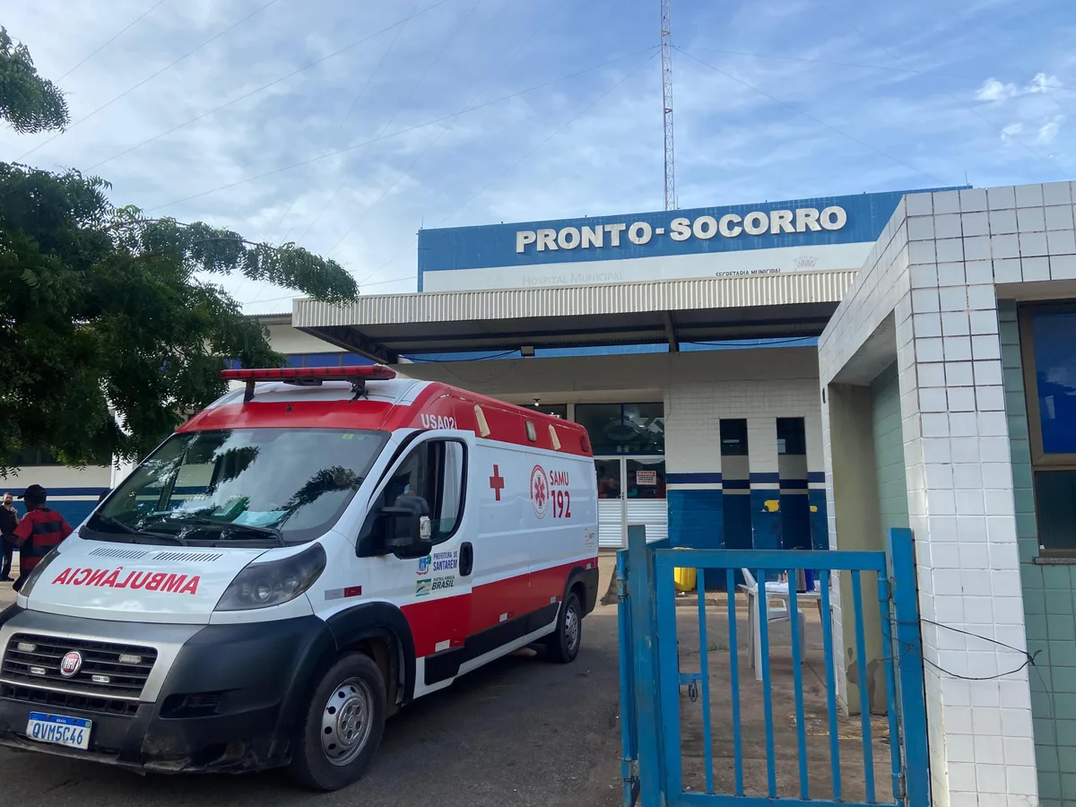 Jovem é atingida no pescoço por linha de papagaio enquanto pilotava moto em Santarém