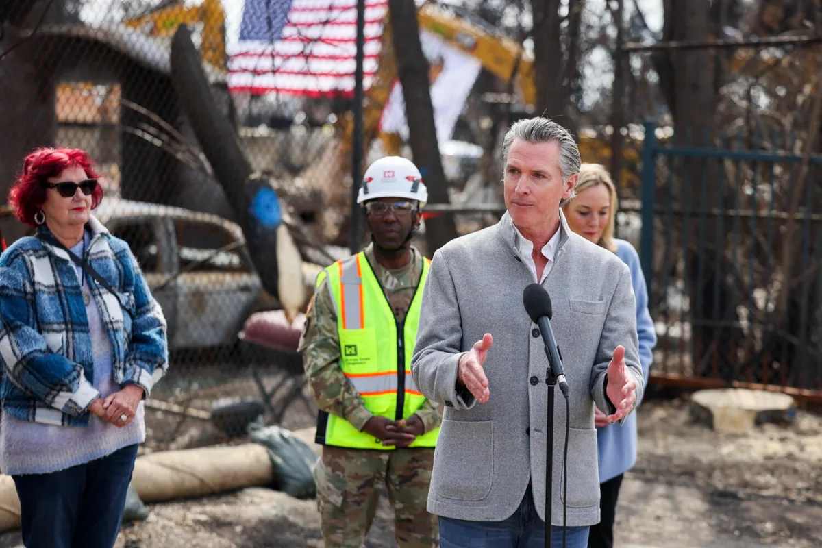 Insurance executives warn Newsom plan to shift utility wildfire liability would raise premiums