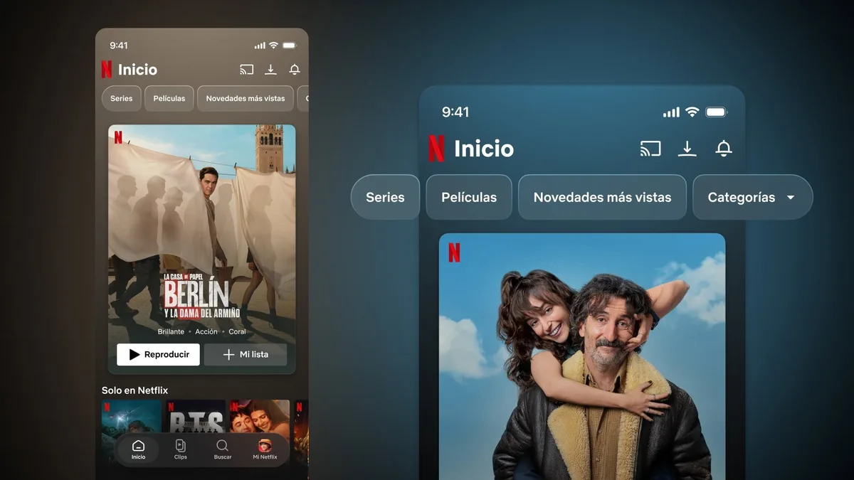 La experiencia de vídeo vertical de Netflix llega a España