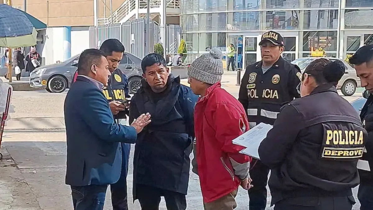 Arquero reconocido en la Liga Interbarrios quedó detenido tras ser acusado de intentar robar motos en Huancayo