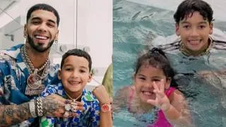 Hijos de Anuel AA protagonizan emotivo encuentro en Punta Cana