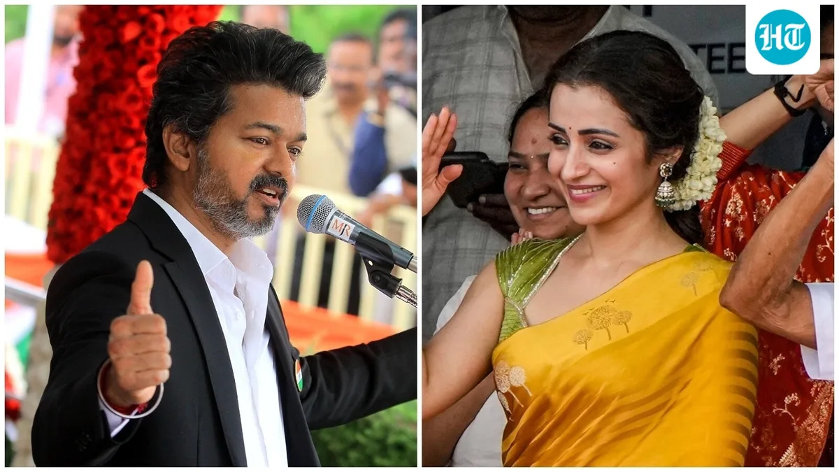 Why the DMK furore over Vijay greeting Trisha at Independence Day event?