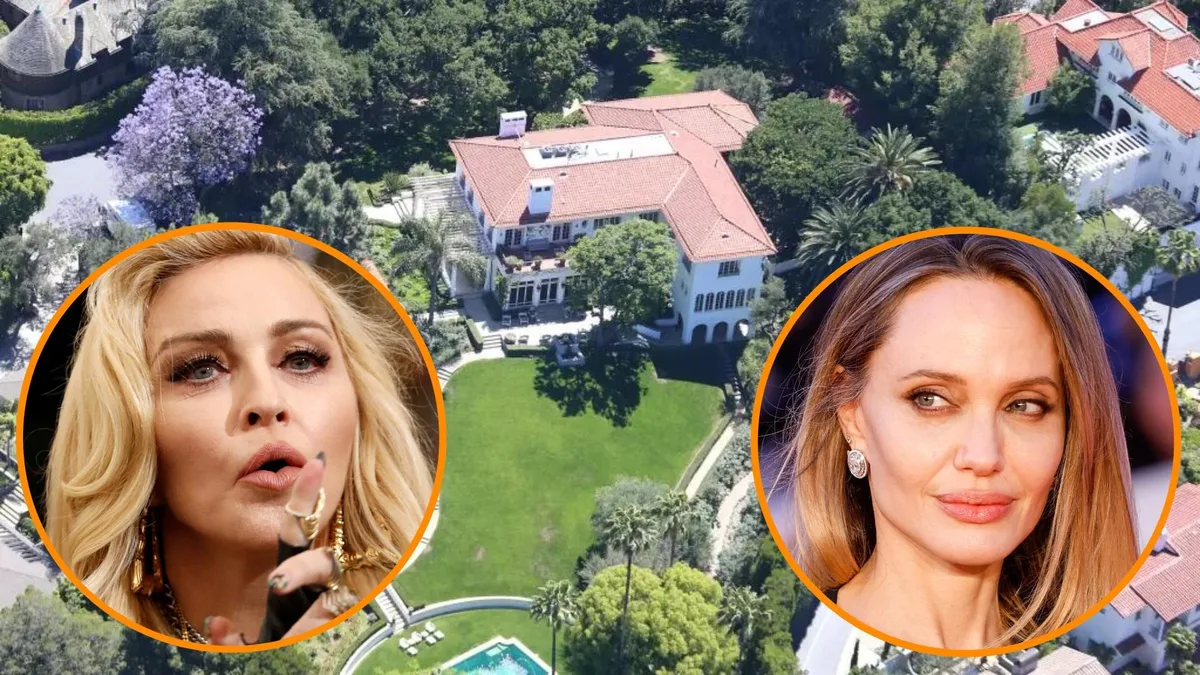 Madonna podría comprar la mansión de Angelina Jolie en Los Ángeles y este es el precio que tendría que pagar
