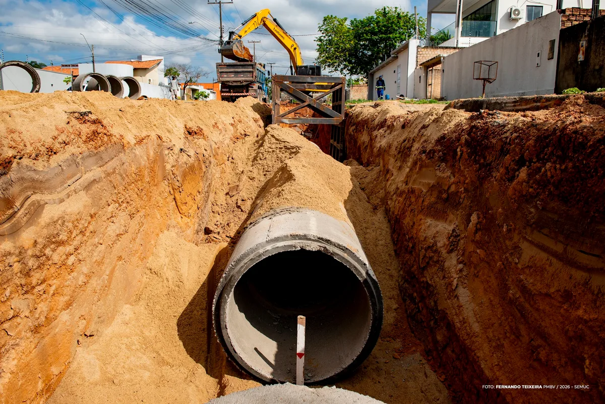 Boa Vista amplia drenagem e avança na solução de 55 pontos críticos de alagamento