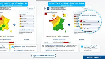 Orages, inondations, vent, neige... Comment lire les nouvelles cartes de vigilance de Météo-France ?