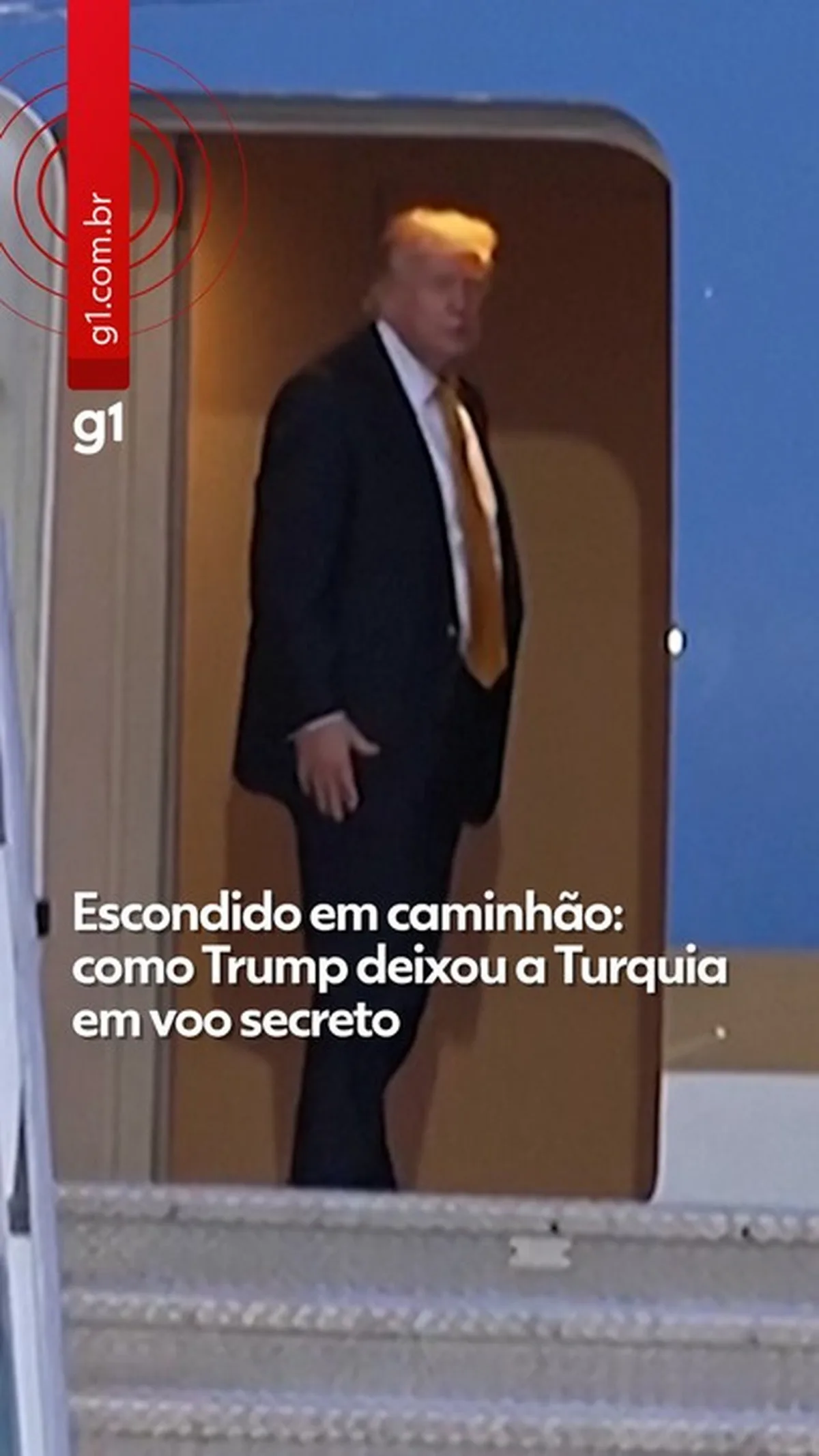 Trump confirma voo secreto e diz que seguiu orientação militar por ameaça: 'Não confio no Irã'