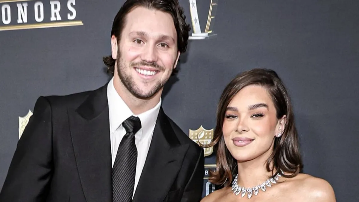 Josh Allen Searching For Wife Hailee Steinfeld After Bills Win Has Fans Talking About Their Relationship