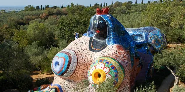 Le Jardin des tarots en Italie, lieu des rêves de Niki de Saint Phalle