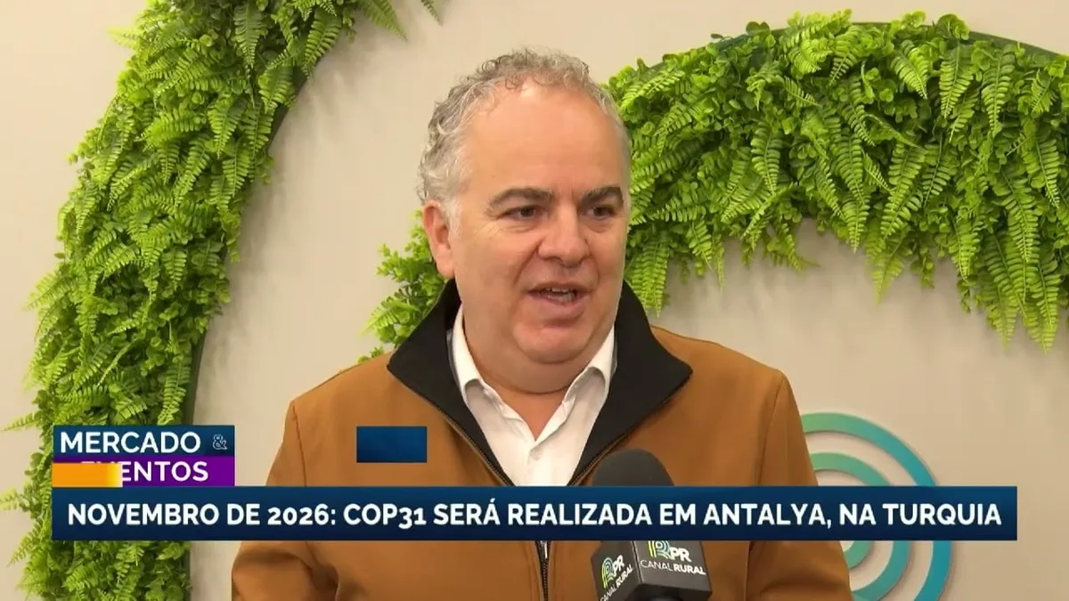 COP31 será realizada em novembro de 2026, em Antália, na Turquia