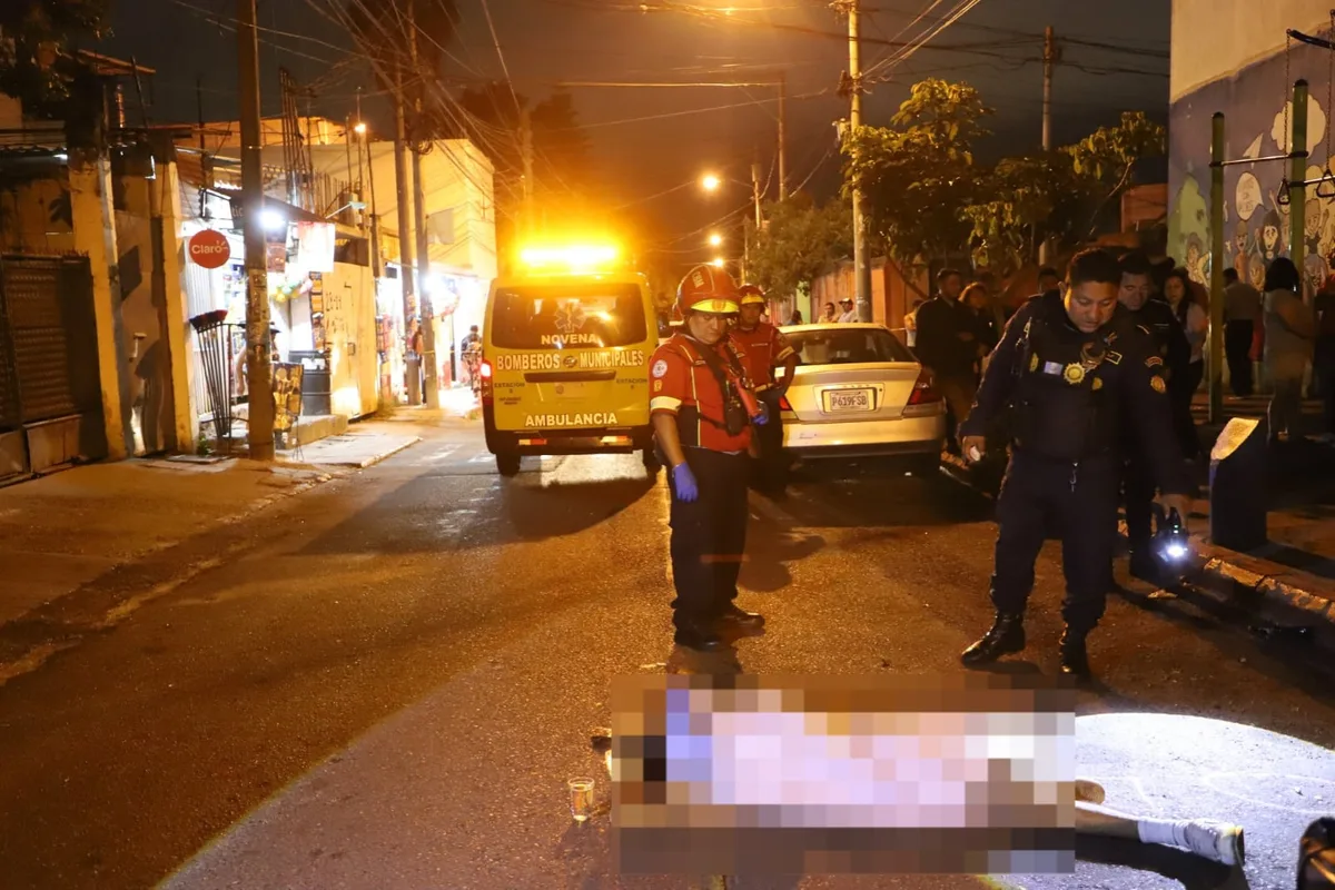Noche violenta en Guatemala deja tres muertos y un herido en ataques armados