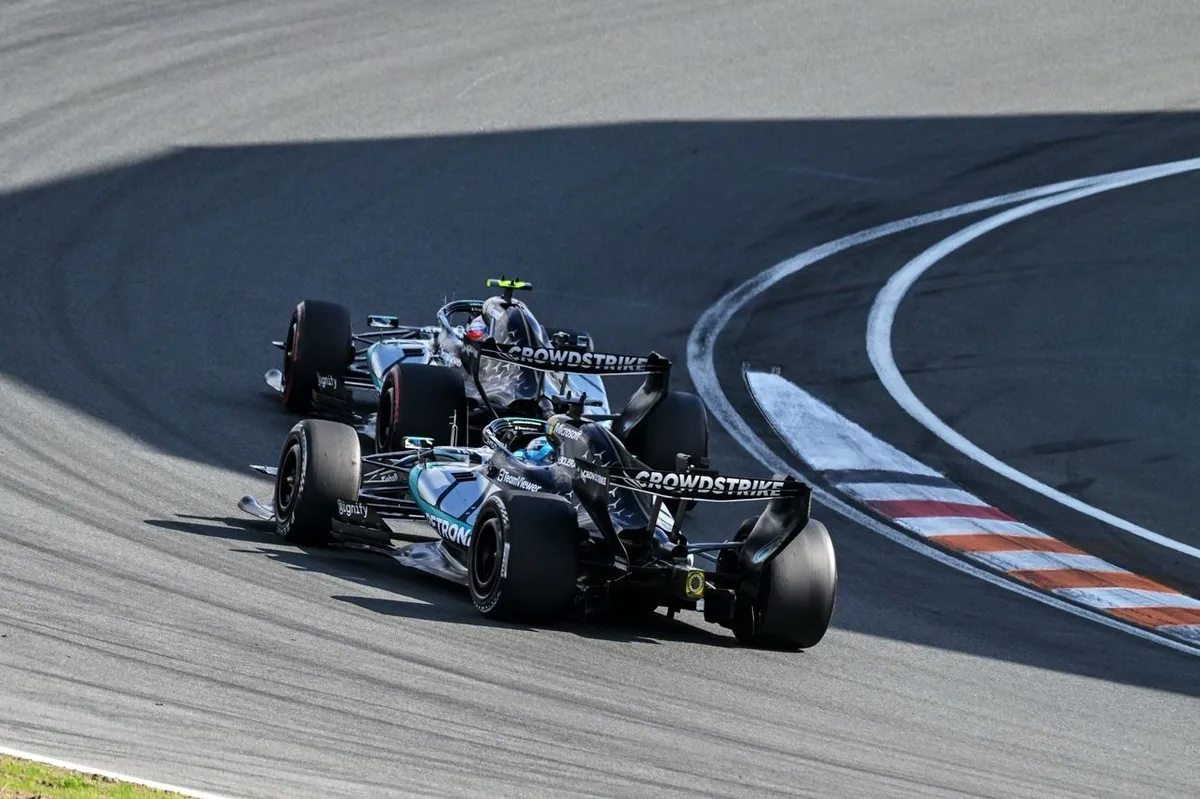 F1: Russell admite que Mercedes tomou decisão correta ao inverter posição no GP da Holanda