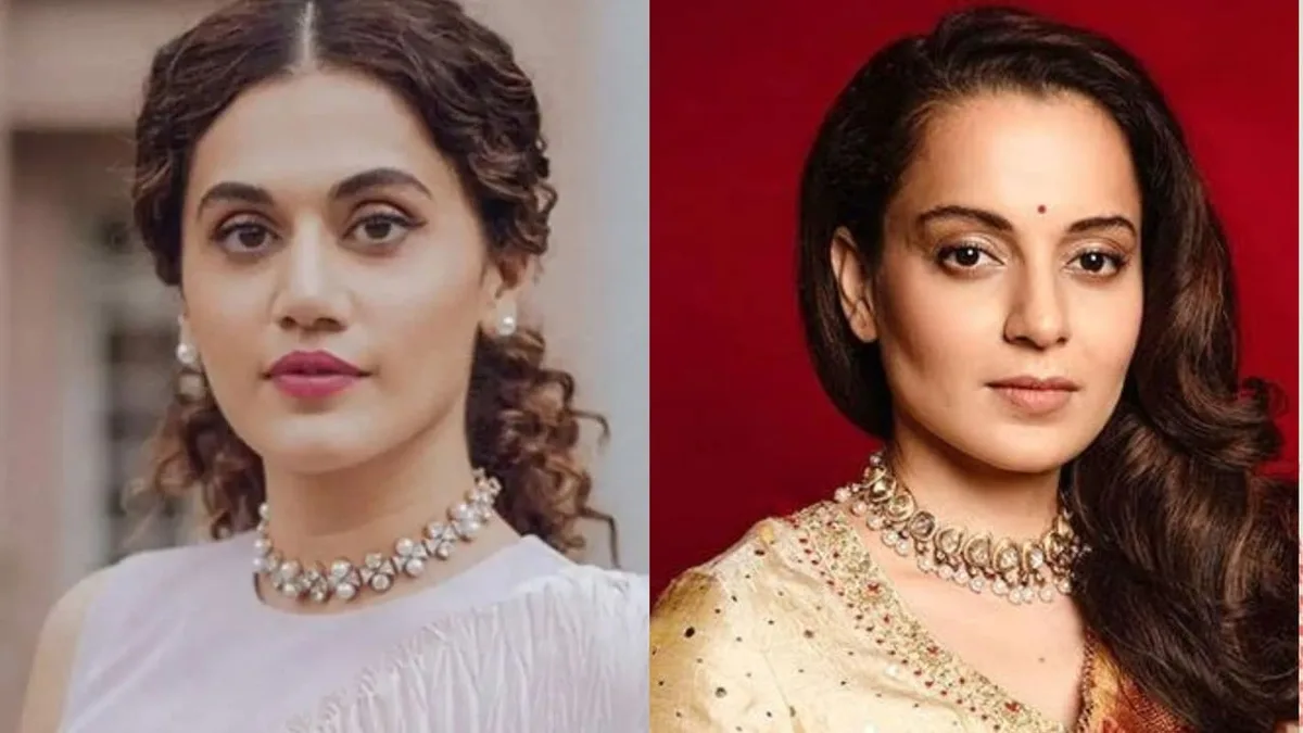 'Khatam Kyun Nahi Hone Dete Yeh Baat?': Taapsee Pannu Reacts To Kangana Ranaut's 'Upbringing' Jibe