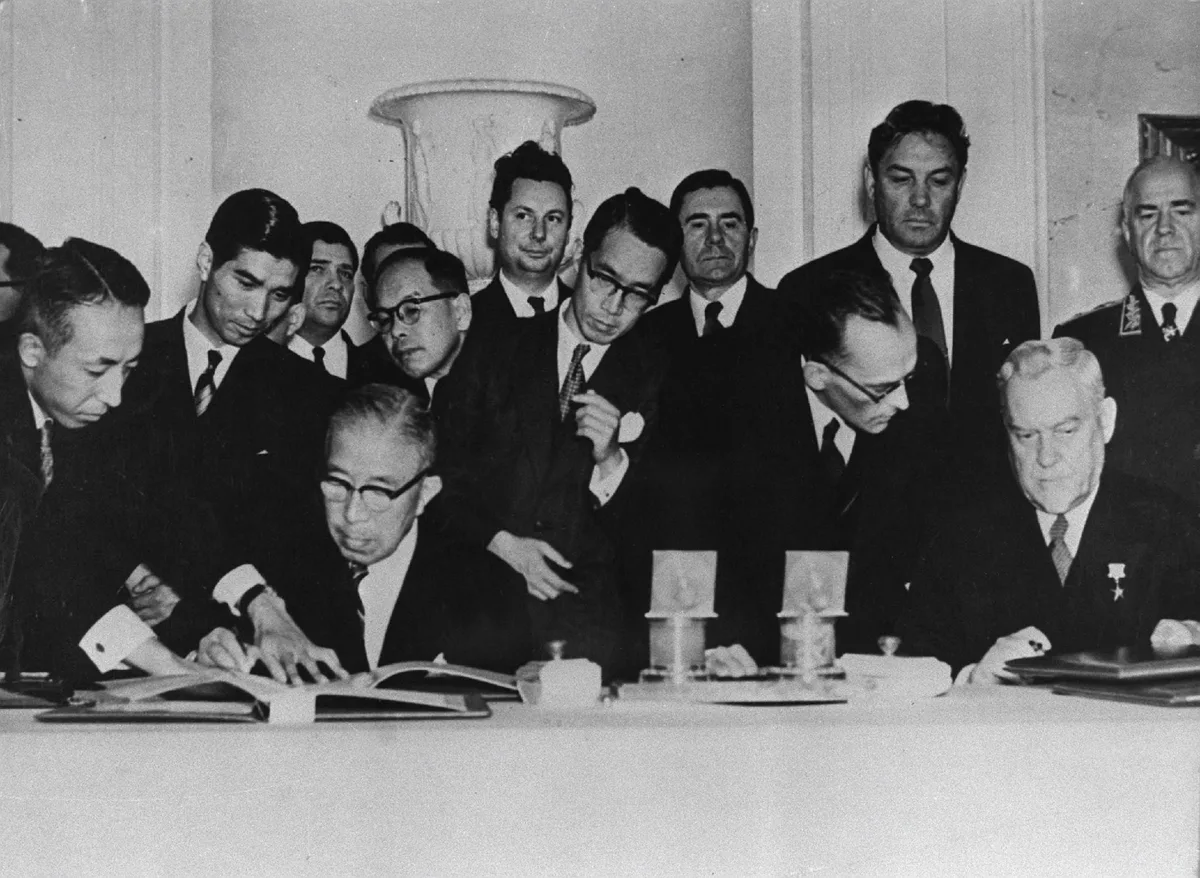 Tensions overshadow 70th anniversary of key Japan-Soviet declaration
