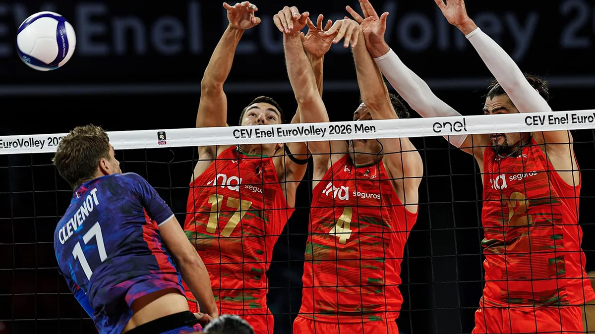 Portugal despede-se do Europeu frente ao bicampeão olímpico