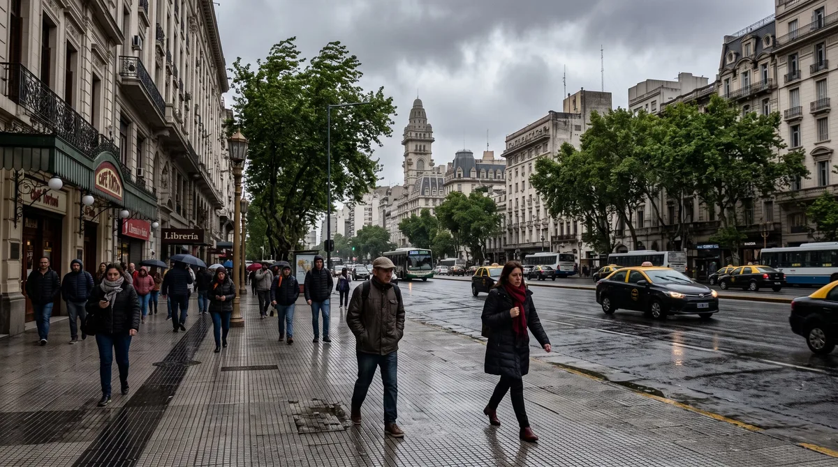 Rige una alerta amarilla por tormentas en el AMBA: cómo estará el tiempo en el día de la Madre