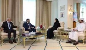 Viceministro de Asia visita Doha, Catar