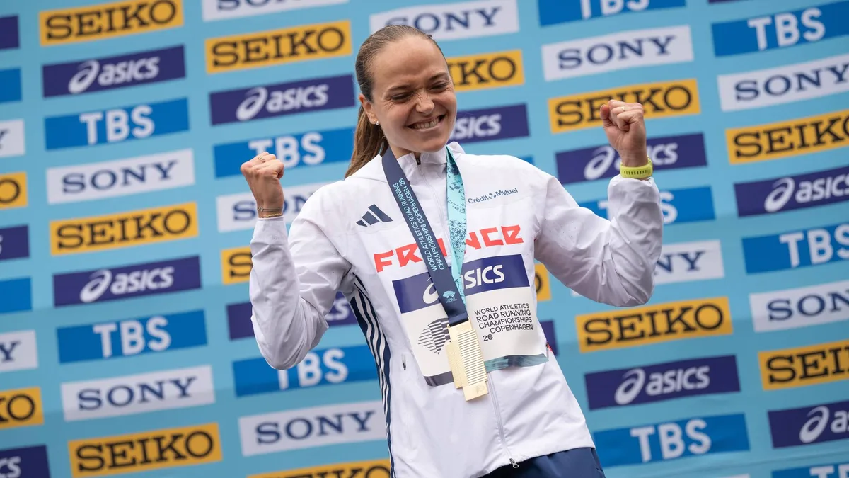 Agathe Guillemot, championne du monde sur le mile, va devoir tenir ce pari « con »
