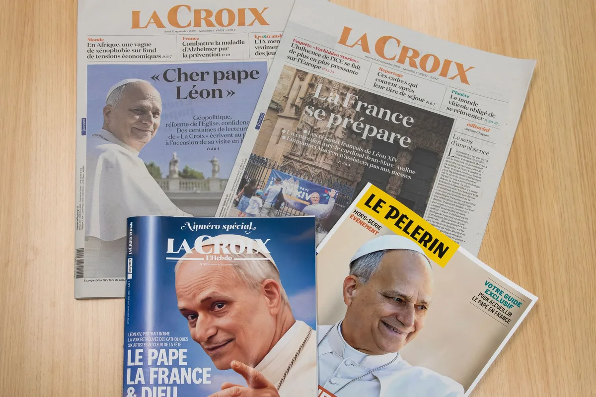 Visite de Léon XIV en France : tout le groupe Bayard mobilisé pour cet événement exceptionnel