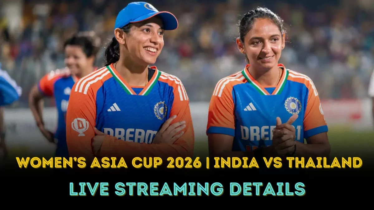 IND vs THA live streaming: Where to watch today's Women's Asia Cup match?