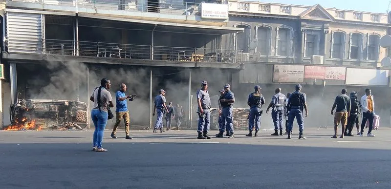 GROUNDUP: Violence and mayhem in Durban anti-immigrant march