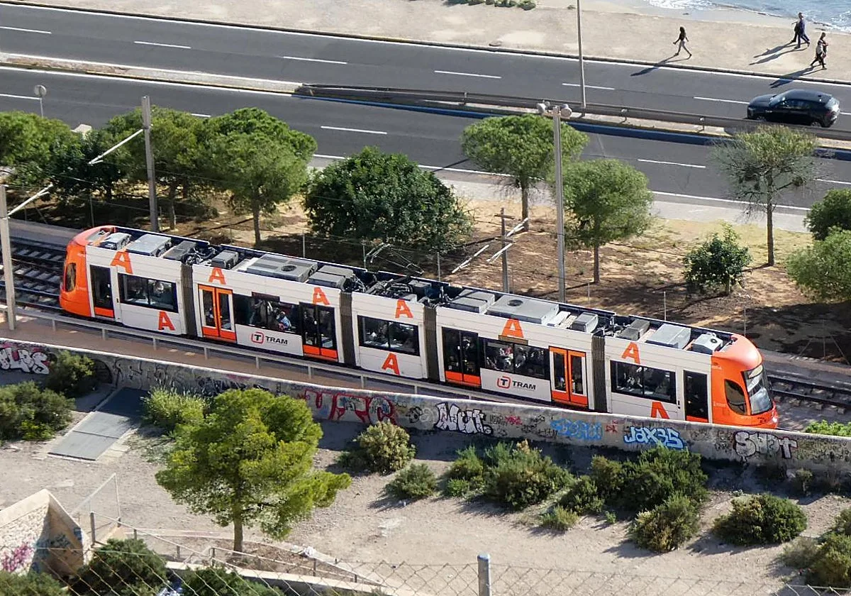 Muere una mujer atropellada por el TRAM en Villajoyosa