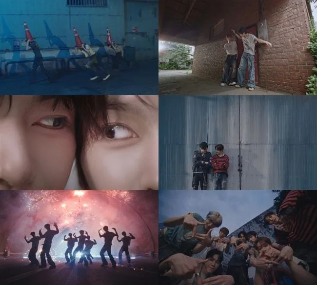 튜넥스, 'BLUE MODE' MV 티저 공개…날것의 청춘 에너지