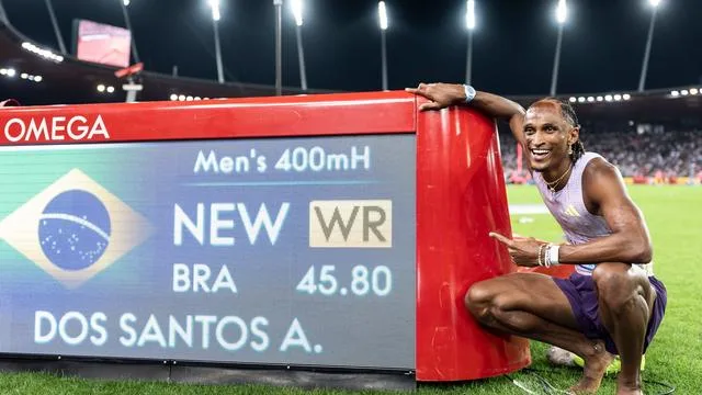 Leichtathletik: Dos Santos und Russell knacken in Zürich Hürden-Weltrekorde