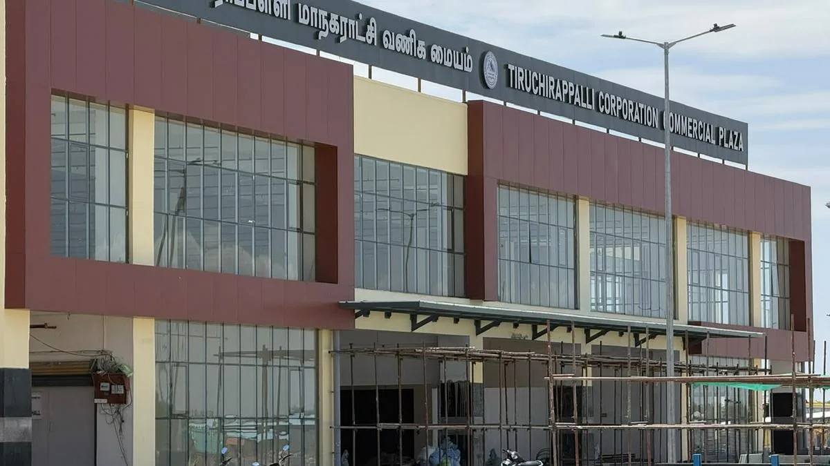 Major Tiruchi Corporation projects stuck in slow lane