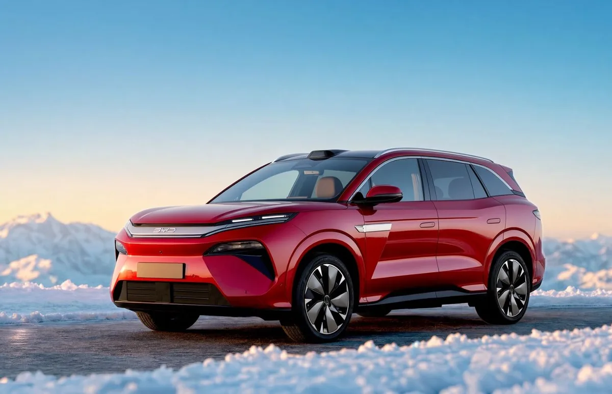 O novo SUV elétrico da BYD promete carregar de 10% a 97% em nove minutos