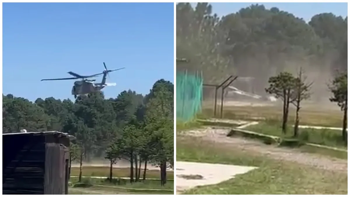 Black Hawk de la Fuerza Aérea Mexicana se accidenta en Durango: reportan dos militares lesionados