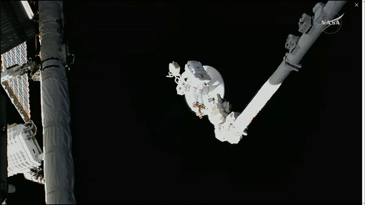Nouvelle sortie dans l'espace de Sophie Adenot : l'astronaute française retourne hors de la Station spatiale internationale